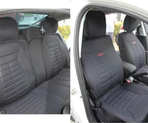 SsanYoung Korando Sports Lüx Oto Koltuk Minderi Ön Arka 5'li Set FIVESTAR Serisi SİYAH