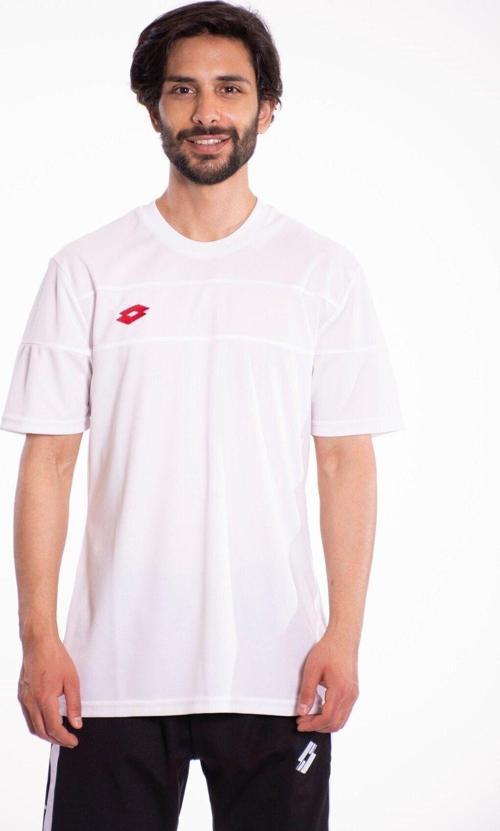 T-Shirt Erkek Beyaz Kırmızı Lucca Tee Pl
