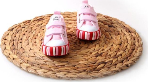 Papuçcity 02851 Unisex Çocuk Bebe Renkli Keten Konvers Ayakkabı