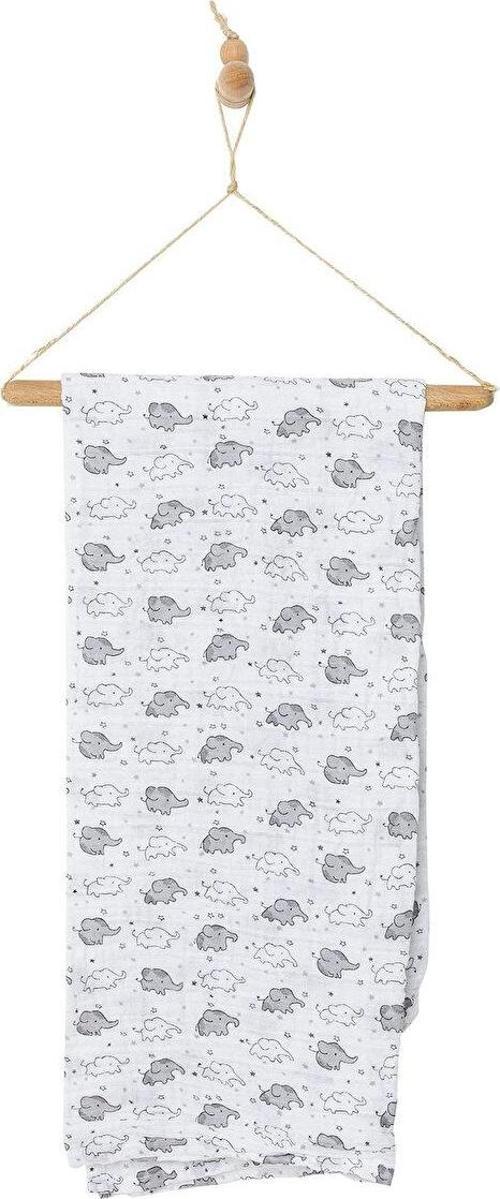 Yıldız Bulut Kuzu Desenli Unisex Müslin Battaniye Unisex
