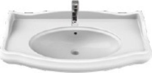 1837 Etajerli Lavabo 60X54 Cm Beyaz