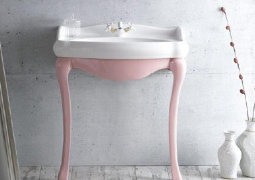 1837 Etajerli Lavabo 80X54 Cm Beyaz