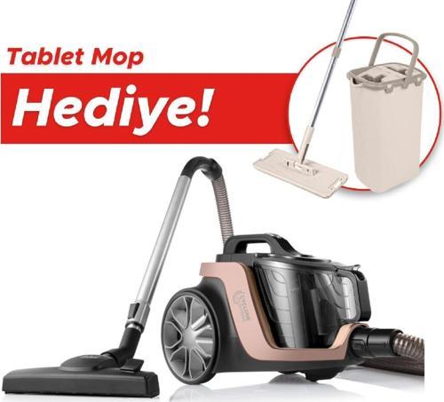 AR4088 Olimpia Power Cyclone Tarçın 899 W Toz Torbasız Süpürge Hediyeli