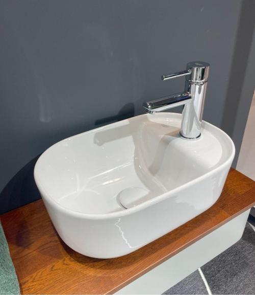 Aqua Tezgahüstü Lavabo 42X28 Cm Beyaz