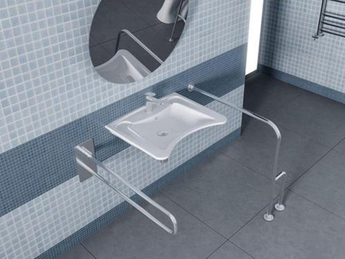 Bedensel Engelli Lavabo 60X49,5 Beyaz