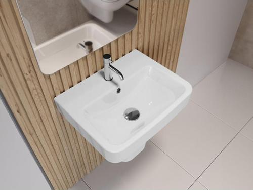 Duru Lavabo 55X45 Cm Beyaz