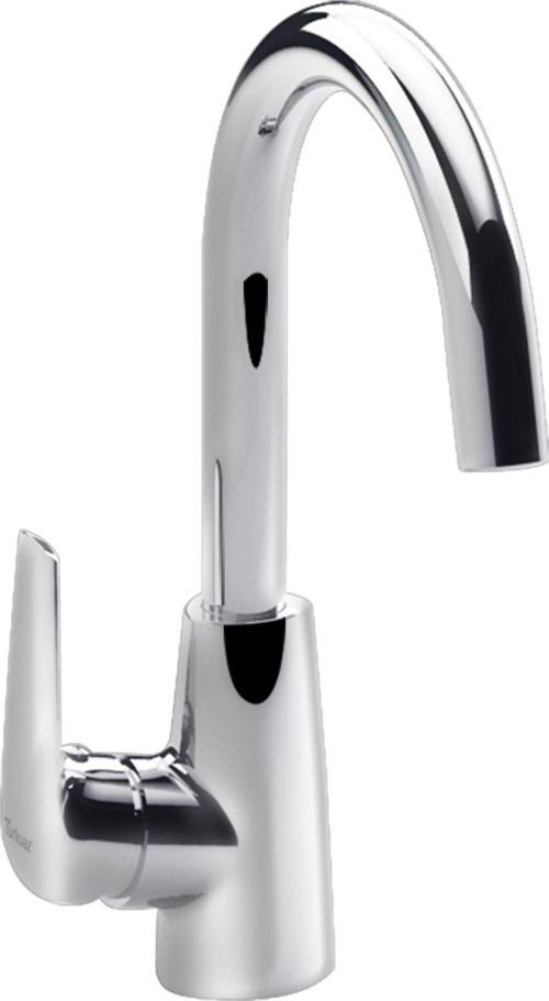 Nil Ergonomik Lavabo Bataryası Metalik Gri