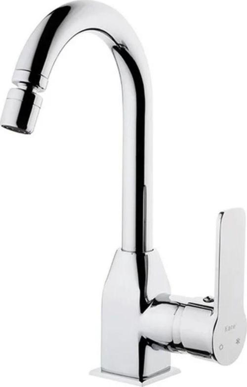 Perla Mix Kısa Borulu Lavabo Bataryası Krom