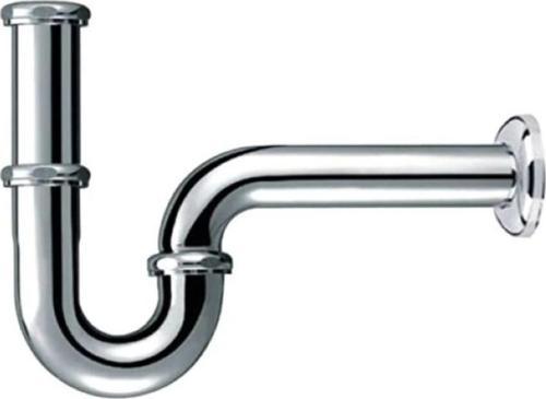 P Lavabo Sifonu Krom Kaplamalı 250-250 Mm