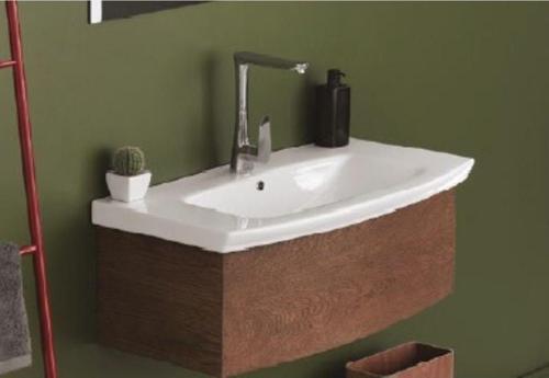 Plus Etajerli Lavabo 90X51 Cm(Dolap Hariç) Beyaz