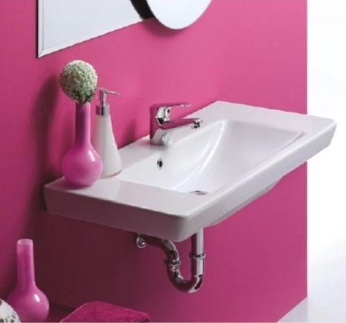 Porto D Etajerli Lavabo 125X48 Cm Beyaz