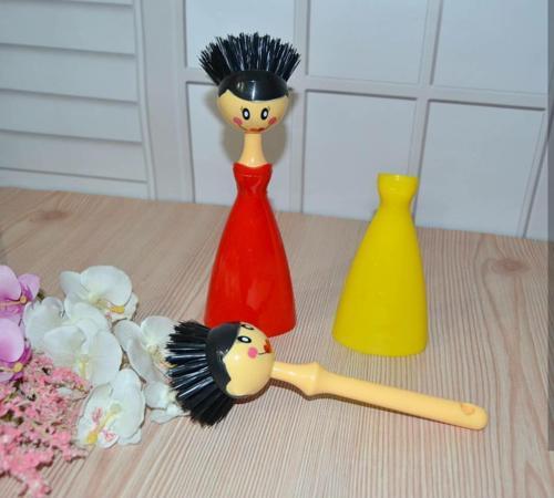 Figürlü Bulaşık Temizlik Fırçası Banyo Mutfak Lavabo Bulaşık Temizleme Fırçası- 1 ADET