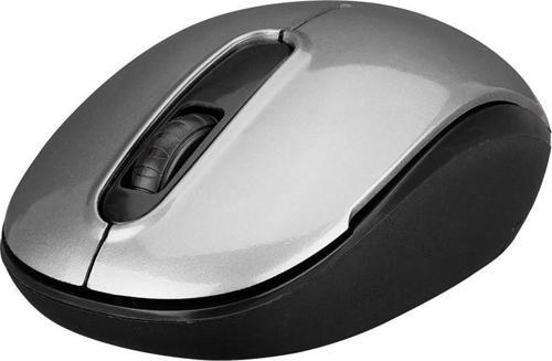 SMW-666 Gümüş USB 2.4 GHZ Optik Kablosuz Mouse 1500Dpı