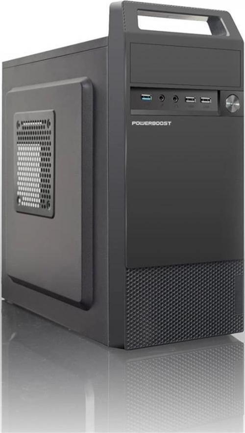 PowerBoost VK-V02m 350w Kulplu USB 3.0 Micro ATX Siyah Kasa