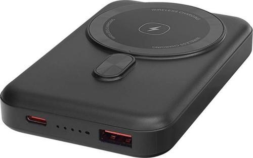 M1031 10000mAh Magsafe 15W HSC22.5W+PD20W+QC3.0 Siyah LCD Taşınabilir Şarj Cihazı Powerbank