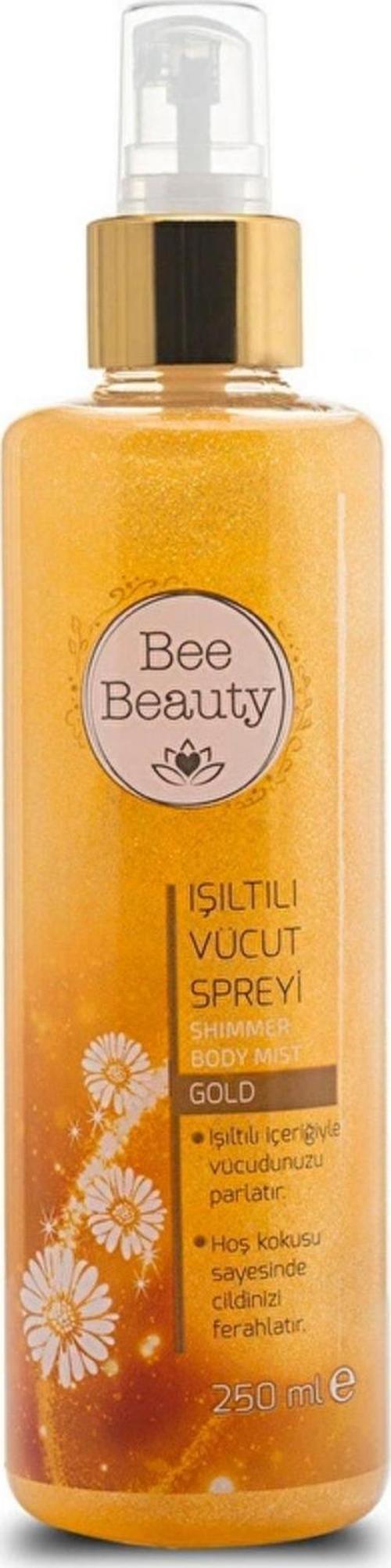 Gold Işıltılı Vücut Spreyi 250 ml