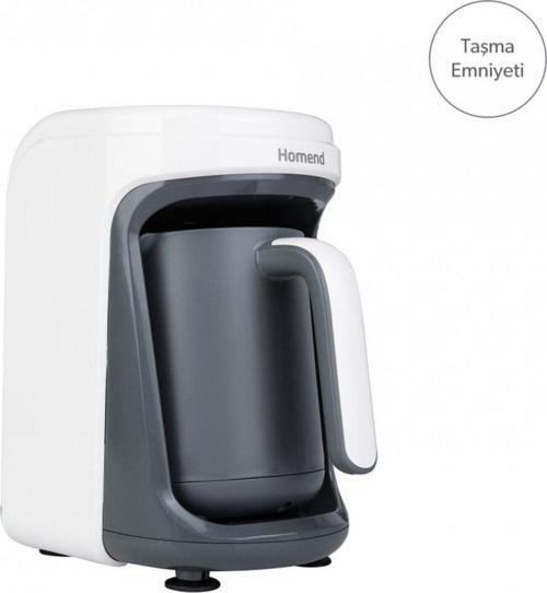 Pottoman 1830H Bulut Kremi Türk Kahve Makinesi