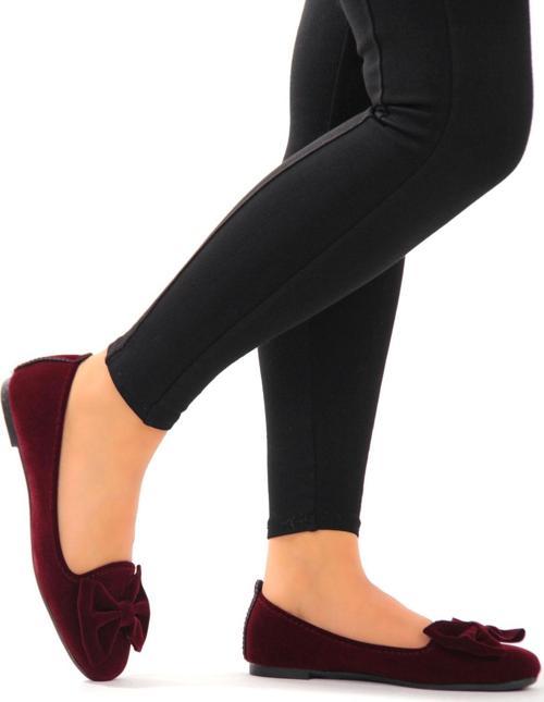 Kadın Babet 1002-111-0029 Bordo-38