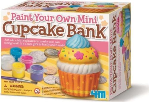 Cupcake Kumbara Tasarla ve Boya Oyun Seti 4700