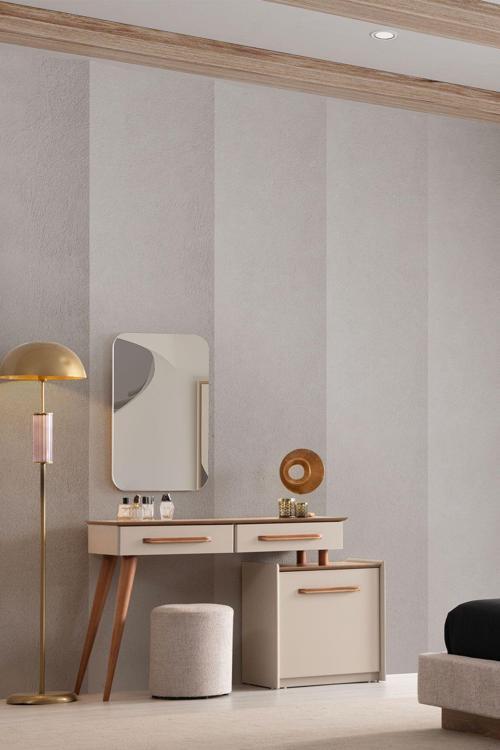 Liberty Aynalı Puflu Şifonyer