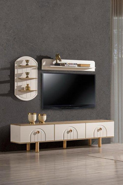 Retro Bohem Tv Ünitesi Seti