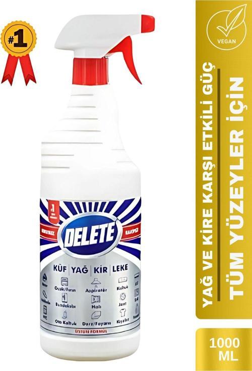 Etkili Çok Amaçlı Ultra Güçlü Leke Çıkarıcı Temizlik Spreyi - Yağ Kir Ve Leke Çözücü 1000Ml