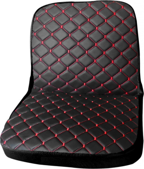 Tek Parça Traktör Koltuk Kılıfı - Kapitone Siyah -bb-988