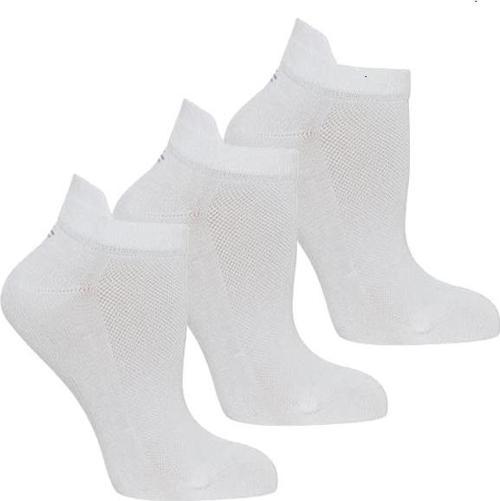 Bambu 3'lü Unisex Patik Çorap Beyaz