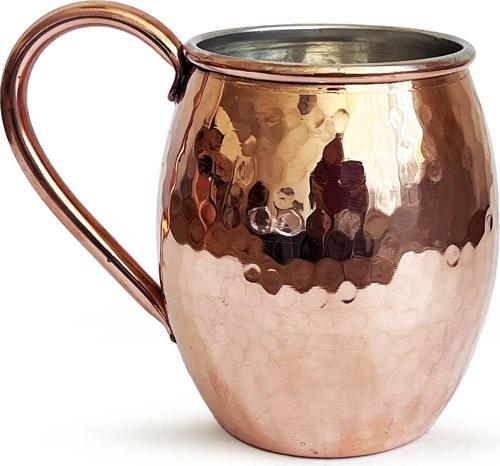 El Dövmesi Bakır Kupa Bardak Moscow Mule Mug