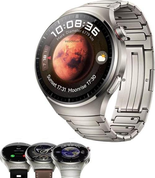 Watch 4 Pro Rw32 Curved Amoled Ekran 3 Kordon Akıllı Saat