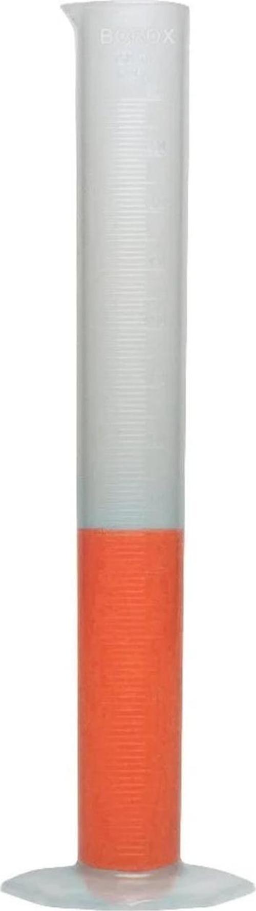 Plastik Mezür 250 ml Uzun form Kabartma Skala