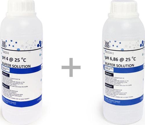 Kalibrasyon Sıvısı Seti PH4 ve PH6.86 500ml