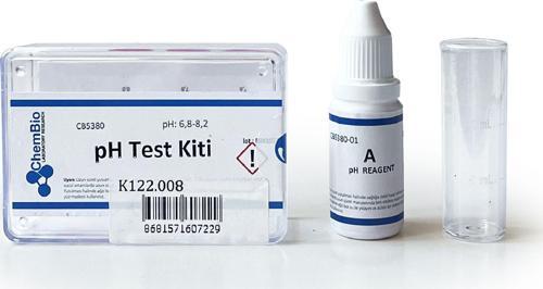 PH Test Kiti 6.8-8.2 Kolorimetrik 100 Test Su Havuz Akvaryum PH Ölçer