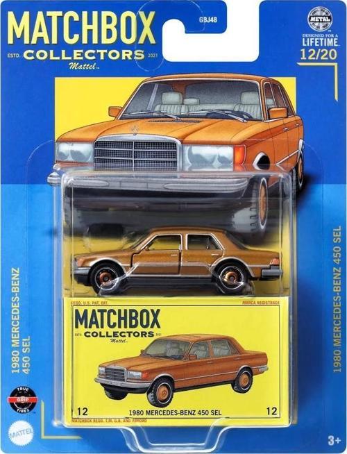 Koleksiyon Araçlar GBJ48 - HVW07 1980 Mercedes-Benz 450 SEL