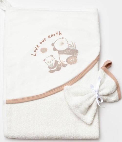 Love Our Earth Bebek Havlu 85x90 Cm 66480