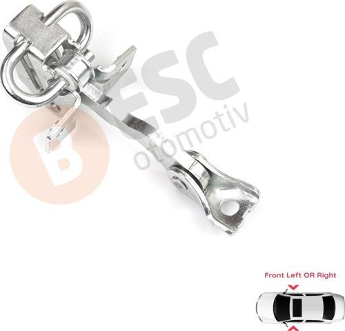 VW Fox 5Z1 5Z3 5Z4 2003-2015 3/5 Kapı Hatchback 5Z3837249 İçin Ön Sağ veya Sol Kapı Gergisi