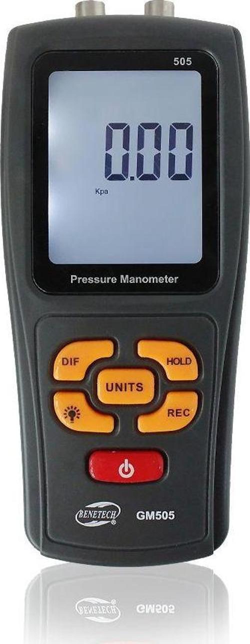 GM505 Manometre Fark Basınç Ölçer