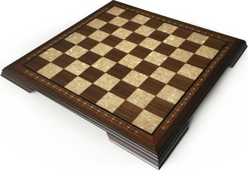 El Yapımı Ahşap Satranç Tablası 48cm
