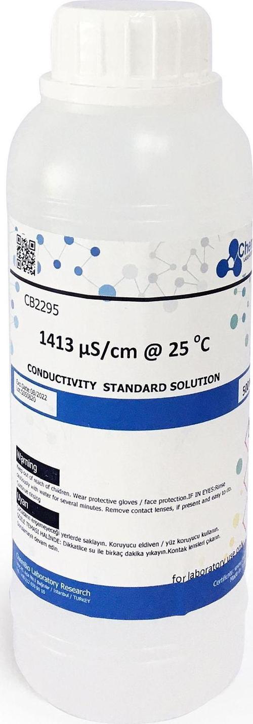 Kalibrasyon Çözeltisi EC  1.413 mS/cm 500ml