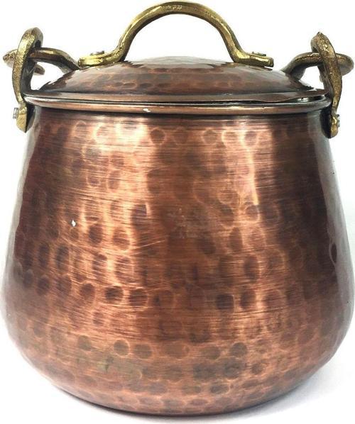 Elit Düz Bakır Bakraç 13cm