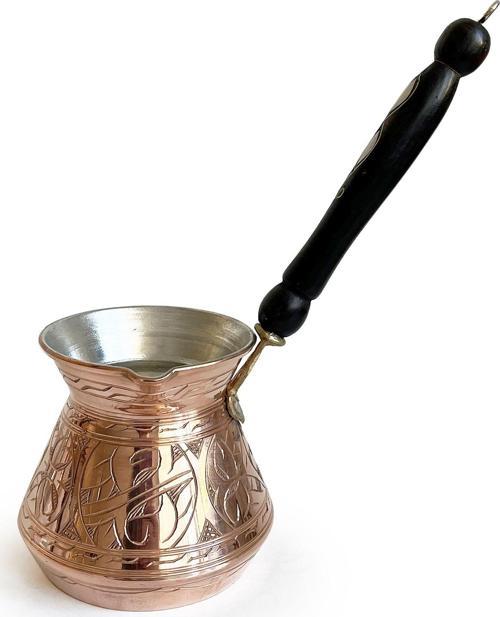 Külhan Bakır Cezve Oyma İşçiliği 500ml No:3