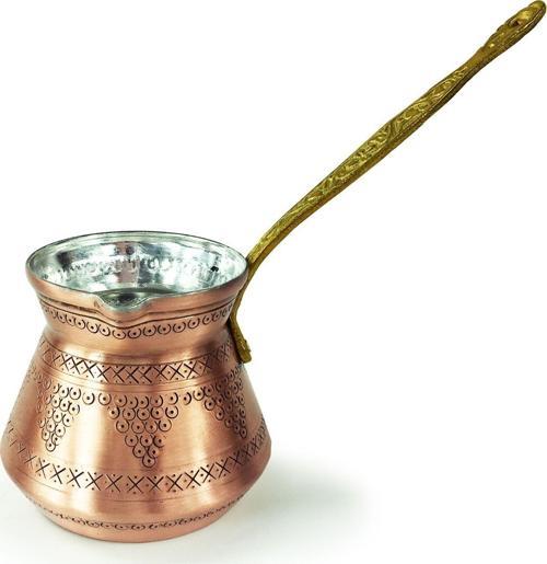 Külhan Bakır Cezve Zımba İşçiliği 380ml No:2
