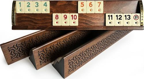VIP Oymalı Masif Ahşap Okey Takımı Constantia