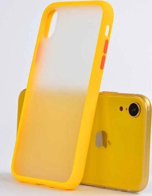 Apple iPhone XR 6.1 Mat El İz Tutmaz Anti Shock Kaliteli Kılıf