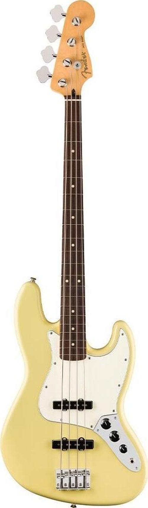 Player II Jazz Bass Gülağacı Klavye Hialeah Yellow Bas Gitar