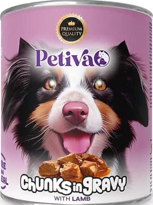 Petiva Kuzu Etli 400 gr Yetişkin Konserve Köpek Maması