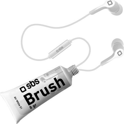 61244 Teearpaıntw Brush 3,5 Mm Jack'Lı Mikrofonlu Kulaklık Beyaz