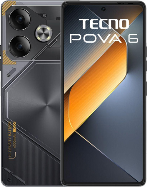 Pova 6 256 GB / 12 GB Ram Siyah (TECNO Türkiye Garantili)