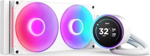 Kraken Elite RGB Beyaz IPS LCD 280 mm Intel-AMD Uyumlu Sıvı Soğutucu