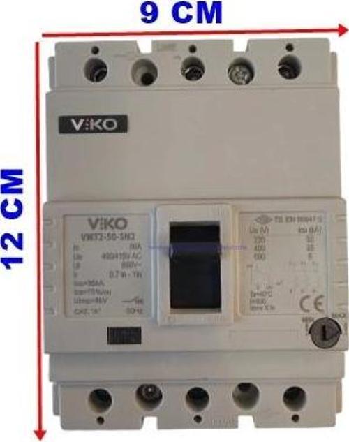 VMT2-50 3x50A Ayarlı Termik Kompakt Şalter 35kA